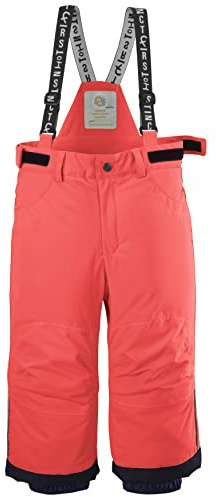 First Instinct by killtec Kinder Funktionshose/Skihose mit Trägern und Schneefang FISW 7 MNS SKI PNTS, Coral pink, 86/92, 38918-000