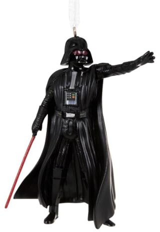 Hallmark Darth Vader Hanging Christmas Ornament, Star Wars, Obi Wan Kenobi Series, Space Themed, Resin Tree Decoration