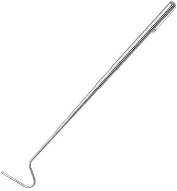 drburpily Sturdy Snake Hook Stainless Steel Rattlesnake Tool With Long Reach Adjustable Rod To Handle Reptiles Safely And Efficiently Snake Hook Stainless Steel Portable Catcher