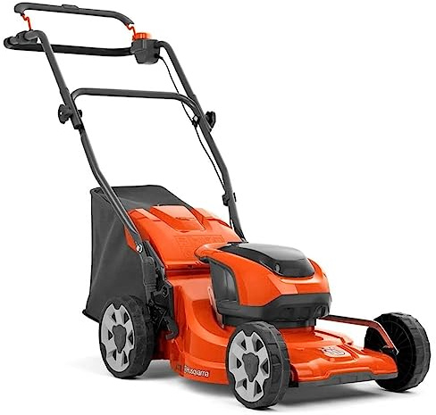 Husqvarna LC 137i Tondeuse à Gazon sans fil - Compacte & légère, idéale pour les petits jardins - Poignée ergonomique, facile à plier et à manœuvrer