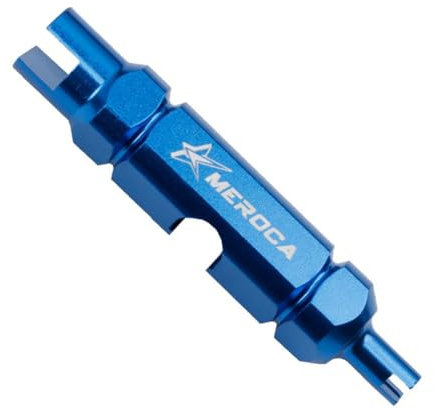 tkerinse Valve Core Remove Tool, Tyre Valve Core Removal Tool Valve Core Bike Kits, Valve Cores for Tires Valve Cores Remover Tool for Cars Trucks Motorcycles and Bicycles(Blue)