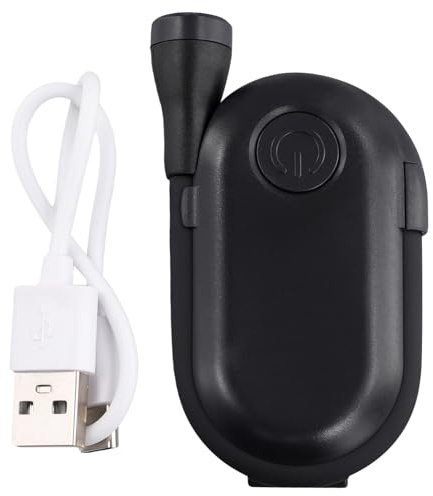Osmond Mini Respaldo Pinza Lámpara de Noche Libro Portátil Luz de Noche Protección de Ojos Lámpara de Escritorio Recargable para Iluminación de Lectura de Dormitorio