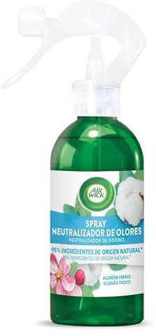 Neutralizador de olores algodón fresco Air Wick spray 1 unidad