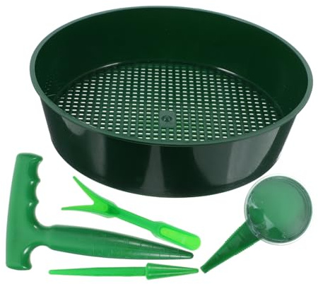 TOYANDONA Outils Transplantation Plantes Succulentes Kit Plantation Bonsaï Tamis Jardin pour Pot De Fleurs Outils Jardinage