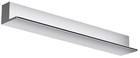 PpeiliL 1 Cascata da Incasso a Parete in Acciaio Inossidabile 304 Personalizzabile for Piscina, Spa, Cortile e Decorazione dell'acquario(Silver,35cm)