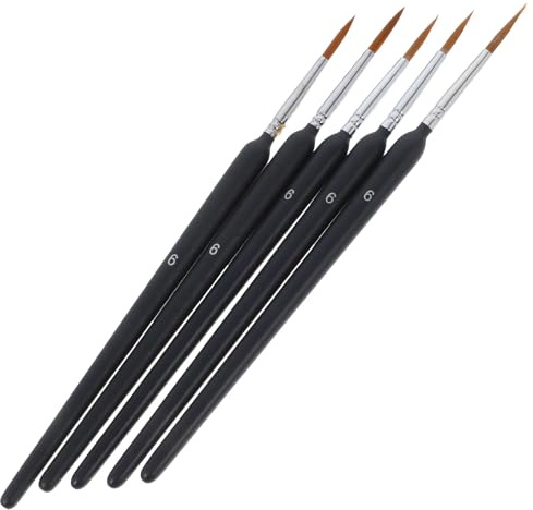 NIYANGLE Lot de 5 Brosses Pollinisatrices Manuelles pour Jardin, Stylo Léger et Portable Compatible Plantes Succulentes, Arbres Fruitiers, Légumes et Fleurs, Outil de Pollinisation