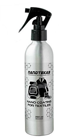 Nano Tec Fabric Coating pour Textile - Protection pour Chaussures Canap Sièges Auto Rideaux Tapis et Objets personnels - Spray 250 ML