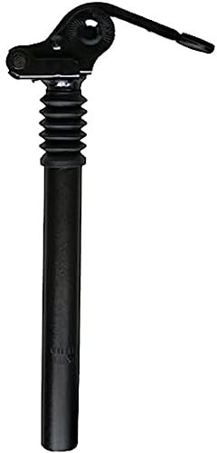 Teleskopsattelstütze, Spring Federsattelstütze mit 25,4/27,2mm Durchmesser - Sattelstütze mit 300mm Länge - Fahrrad Sattelstütze gefedert für E-Bike, MTB, Downhill, Trekking Citybike (25.4 * 300mm)
