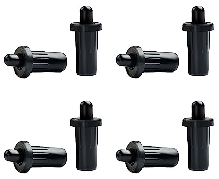 FSSTUD 50 Pcs 7.5mm Shutter Replacement Repair Pins Spring Loaded Cabinet Door Pins Window Blinds Pins Shutter Hinge Pins for Windows