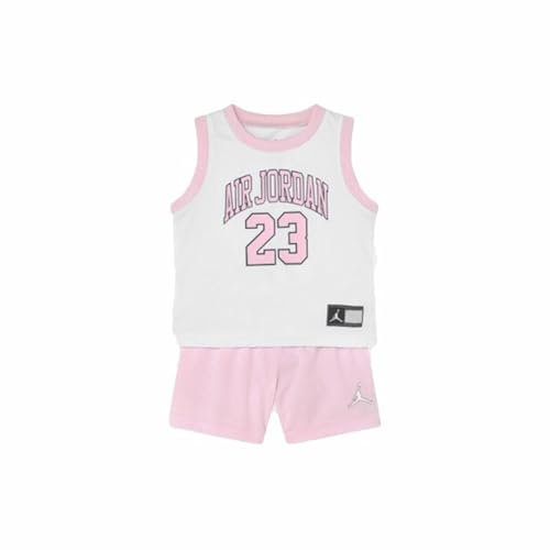 NIKE Ensemble de sport pour enfants Air Jordan Cadet multicolore rose