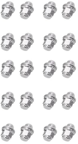 M12 x 1.5 Wheel Lug Nut，esmusssein 20Pcs Alloy Wheel Nuts,Nuts Set Replacement for Ja-guar Type F, S, X, XF Series, XJ X350/X351/X358, XK/XKR Series