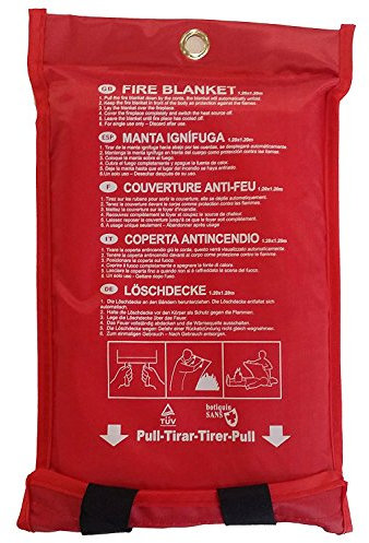 INTERHOME Couverture Anti-FEU - 1 x 1 m