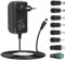 ZUOKENZU AC Adapter 15V 1A Netzteil AC220V zu DC15V 100mA 500mA 1000mA Leistungstreiber 5,5mm mit 8 DC Steckeradaptern Wechselrichter Ladegerät Transformator AC-DC Adapter (DC15V~1A)