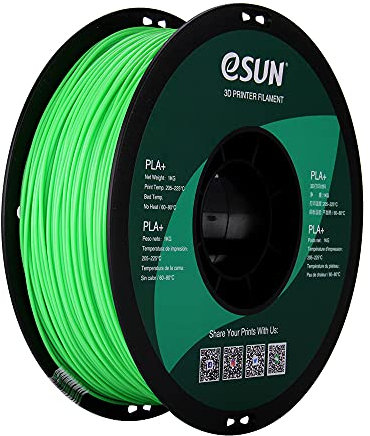 betabots - eSun PLA+ Filament, PLA Plus 3D-Drucker Filament (Grün - Hellgrün, PLA+ - 1,75mm / 1kg)