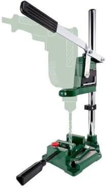 Supporto a Colonna da Banco per Trapano 43mm Portatrapano a Colonna Profondità di foratura Fino a 60mm Completo di Morsa