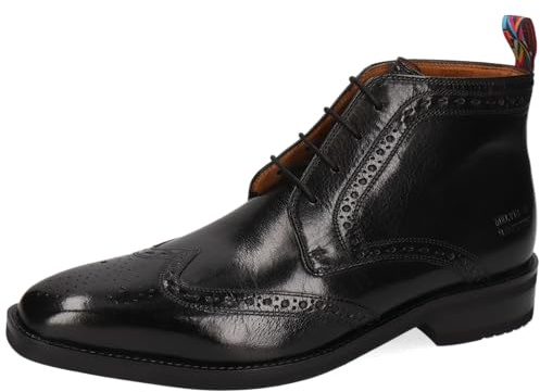 Melvin & Hamilton Jeff 7, Stivaletto Uomo, Nero, 41 EU