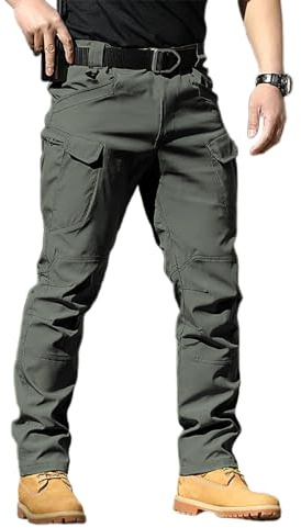 Pantaloni Trekking Uomo Pantaloni Uomo Invernali Da Lavoro Pelle Softair Tecnici Lino Estivi Pantalone Con Tasche Carabinieri Abbigliamento Laterali Calzoni Cargo Mimetici Elasticizzati Equitazione