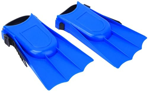 Stylebest Pinne Corte da Snorkeling Leggere per Bambini - Comode Pinne da Immersione in PVC - Misura Regolabile 25-30 Metri - Ideali per L'allenamento di Nuoto (25 iarde-30 iarde)