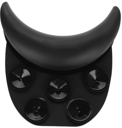 DEWIN Haarwaschbecken, Friseur Waschbecken Salon Spa Silikon Shampoo Schüssel Greifer Haarwaschbecken Halsauflage Kissen