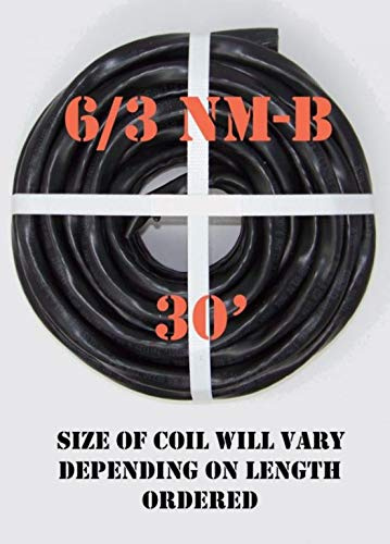 Cable Cabana 6/3 NM-B x 30' Non-Metallic Sheathed Electrical Cable