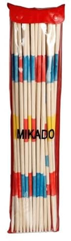 Ebiz Mikado XXL en Bois 50 cm Jeu Enfant et Adulte