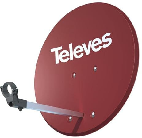 TELEVES Parabola Offset ISD 750 Alluminio G39DBI Rosso 791704