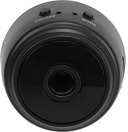 Mini Telecamera Domestica A9 con Telecamera per Monitor con Cover Posteriore Magnetica Telecamere di Sicurezza per Telecamera Wireless HD 1080P Wireless per Esterni per il (Nero)