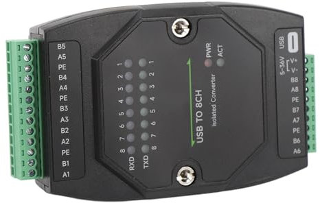 Usb Till Rs485 Omvandlarstaplingsadapter för 921600Bps Serieport Väggmonterad, Industrikvalitet för Hängare Väggmonterad, Adapter Transformatoromvandlare för Väggupphängning,