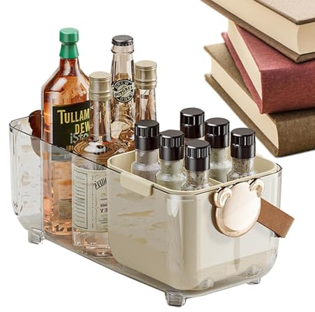 Qkbuza Scatola dispenser per fazzoletti, organizer per cosmetici, elegante scatola organizer per cosmetici, porta carta facciale multifunzionale per scrivania, casa