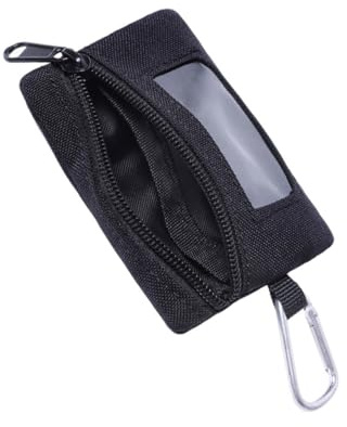 HEALEEP Sac Banane Tactique Portable pour Homme et Femme Sacoche de Ceinture Légère et Rangement Pratique pour Téléphone Portefeuille et Clés Sac Extérieur Multifonction Noir