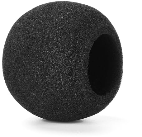 Coprimicrofono per Shure SM58 / SM48, coprimicrofono in schiuma, paravento antipolvere, schiuma microfoni per Shure SM58 / SM48