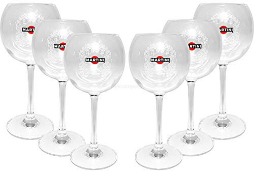 Martini Royale Lot de 6 verres à cocktail 47 cl