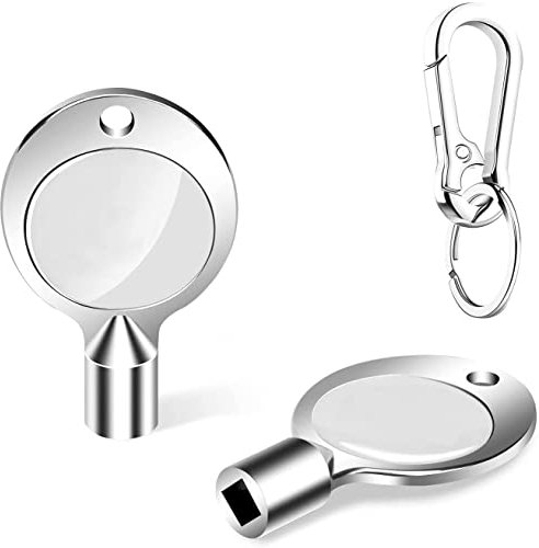 2xEntlüftungsschlüssel für Heizkörper Vierkant Heizungsentlüftungsschlüssel Viereckschlüssel Viereckschlüssel Öffnungsschlüssel StecknussSteckschlüsselsatz