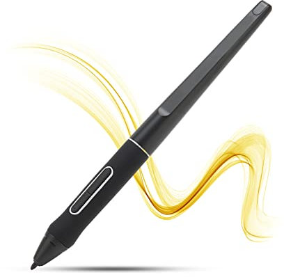 Penna Digitale Stilo per Touch Screen, Smart Pencil Stilo, PW507 Penna per Tavoletta Grafica Portatile 8192 Penna per Tablet Digitale Ad Alta Sensibilità di Livello Nero per HUION Tablet Kamvas Pro 12