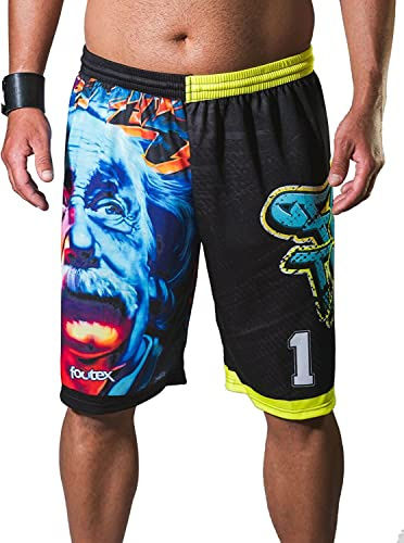 Footex Pantaloncini Beach Volley Mare Spiaggia Padel (Einstein, L)