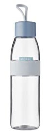 Mepal - Bouteille d'Eau Ellipse - Bouteille d'Eau Réutilisable - Bouteille Étanche pour Boissons Gazeuses - Sans BPA - 500 ml - Nordic blue