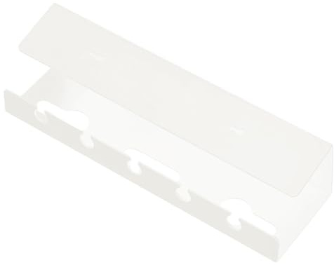 Huayeex Bandeja de Gestión de Cables para Escritorio - Soporte para Regletas - Bandeja Sin Tornillos para Escritorio Ordenador Mesita De Noche Salón