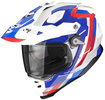 SCORPION ADF-9000 AIR PATROL White-Blue-Red XXL