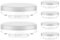 ledscom.de 6 unidades Bombilla LED GX53, blanca (4000 K), 6,4 W, 560 lm, 97°, mate