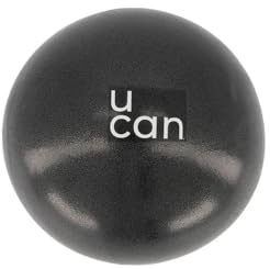 U can - Pelota de Pilates Pequeña 25 cm | Antideslizante y Resistente | Ideal para Yoga, Barre, Rehabilitación y Ejercicio en Casa | PVC Seguro y Fácil de Inflar
