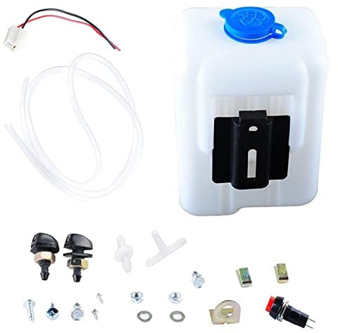 12V Universal Scheibenwaschanlage Scheibenwaschpumpe Waschmaschine 99300 für Oldtimer Boote und Marine Poweka