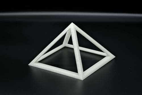 Generico Piramide Sezione Aurea Glow in The Dark – Modellino 15,7 cm – Decorazione per Meditazione, Yoga, Design – Prodotto in Italia