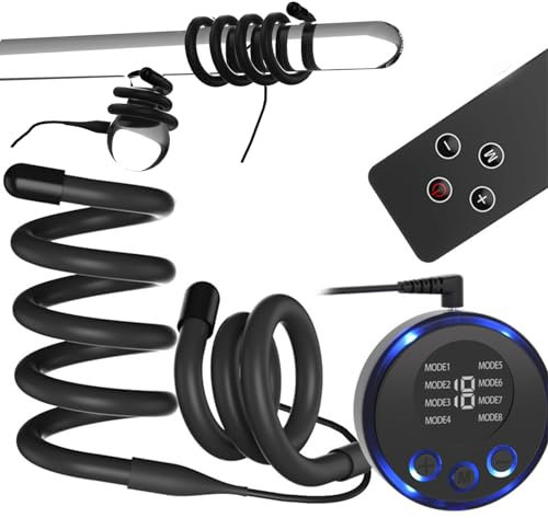 2 Stück Silikon Elektroschock Penisringe Cockringe Faltbar Hodenring Elektro Stimulation Eichelring Sex Toyset für Männer Paare Reizstrom Elektroden Penis Cock Ring Sex Spielzeug