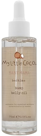 My Little Coco BABY MAMA Bump Oil 150ml | Enriched with Organic Coconut Oil for Moisturizing & Nourishing | Paediatrician Approved, Dermatologist Tested | Cruelty-Free & Suitable for Sensitive Skin