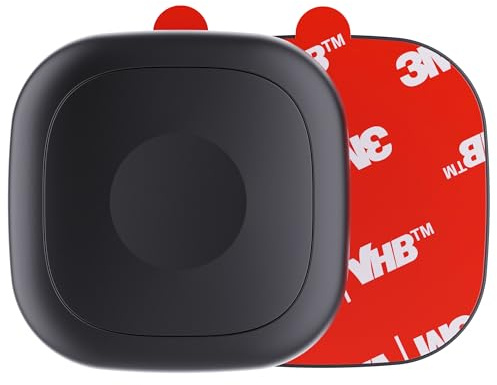 2 Pack for Tile Life360 Mate 2024/2022 Bluetooth Tracker Adhesive Mount, Silicone Waterproof Case with 3M Adhesive Sticker Stick on Car/Bike/Luggage, Hidden Tile Mate Full Protective Holder Anti-Lost