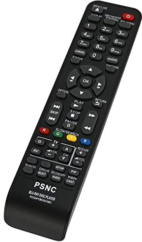 N2QAYB000380 Remplacement de la télécommande Convient pour Panasonic Blu-Ray Disc Player DMP-BD80 DMP-BD60 DMPBD80 DMPBD60