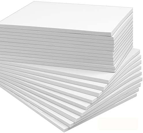TINSKY 30Pack 4 * 6 Inch Paper Note Pads White Memo Pad Blank Writing Pad Memo Scratch Pad Paper Pad for Waitress Waiter Book to Do Grocery List Small Notebook Restaurant Checkbook, White