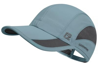GADIEMKENSD Running Cap Mens Cooling Hats Summer Sun Hat Dri Fit Workout Hat Hiking Accessories for Golf Hiking Outdoor Camping Gym Tennis Travel Cycling Horse Fishing Walking (Sky Blue, L)