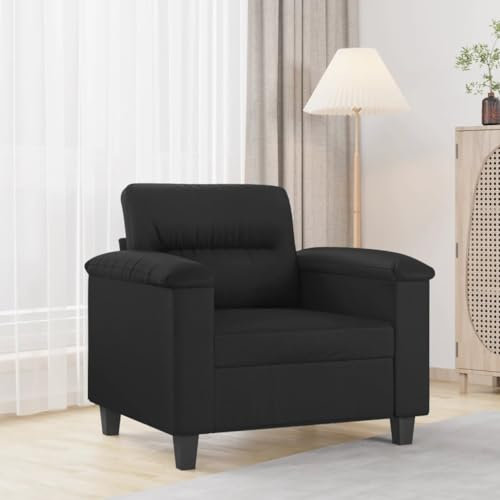 LAPOOH Sillón Cuero sintético Negro 60 cm, Butacas De Cine, Sillones Salon, Sillon Tantra Sexual, Sillón De TV, Sillon Lactancia - 359573