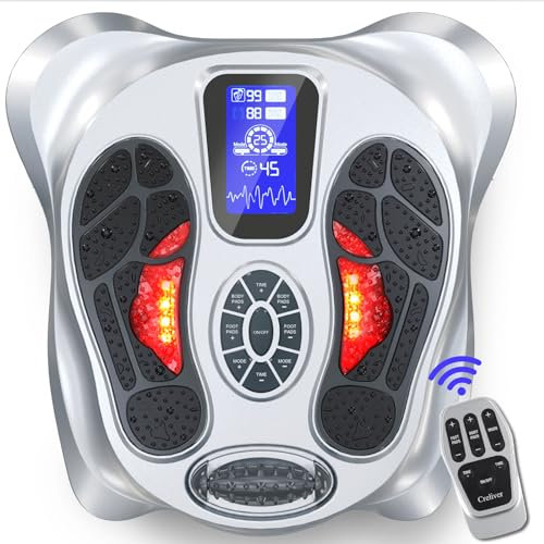 Creliver Medic Plus Durchblutungs-Stimulator für Beine,EMS & TENS Durchblutungsstimulator Bekämpft Knie-und Beinschmerzen sowie Schwellungen zwischen Fuß+Oberschenkel,Verbessert aktiv die Durchblutung